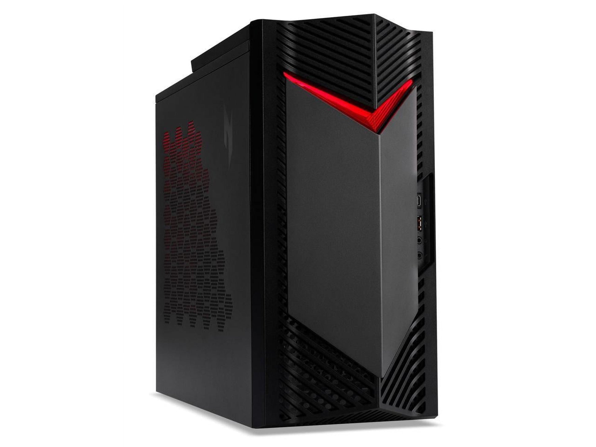 Nitro 50 Gaming Desktop PC, Intel Core I5-14400F, Geforce RTX 4060, 16GB DDR5, 1 TB Pcie SSD, Windows 11 Home, N50-656-UR15