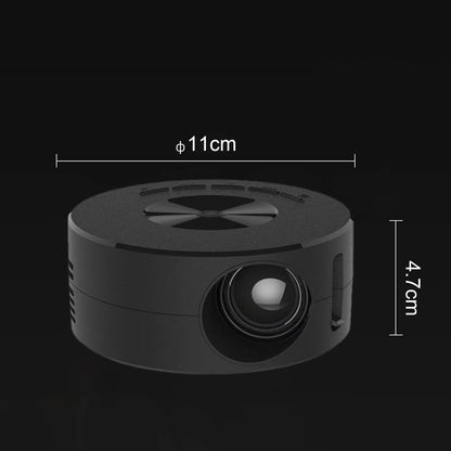 Mini Remote Control Projector for Mobile Phone Built in Speaker LED Home Media Sync Screen USB Video Beamer