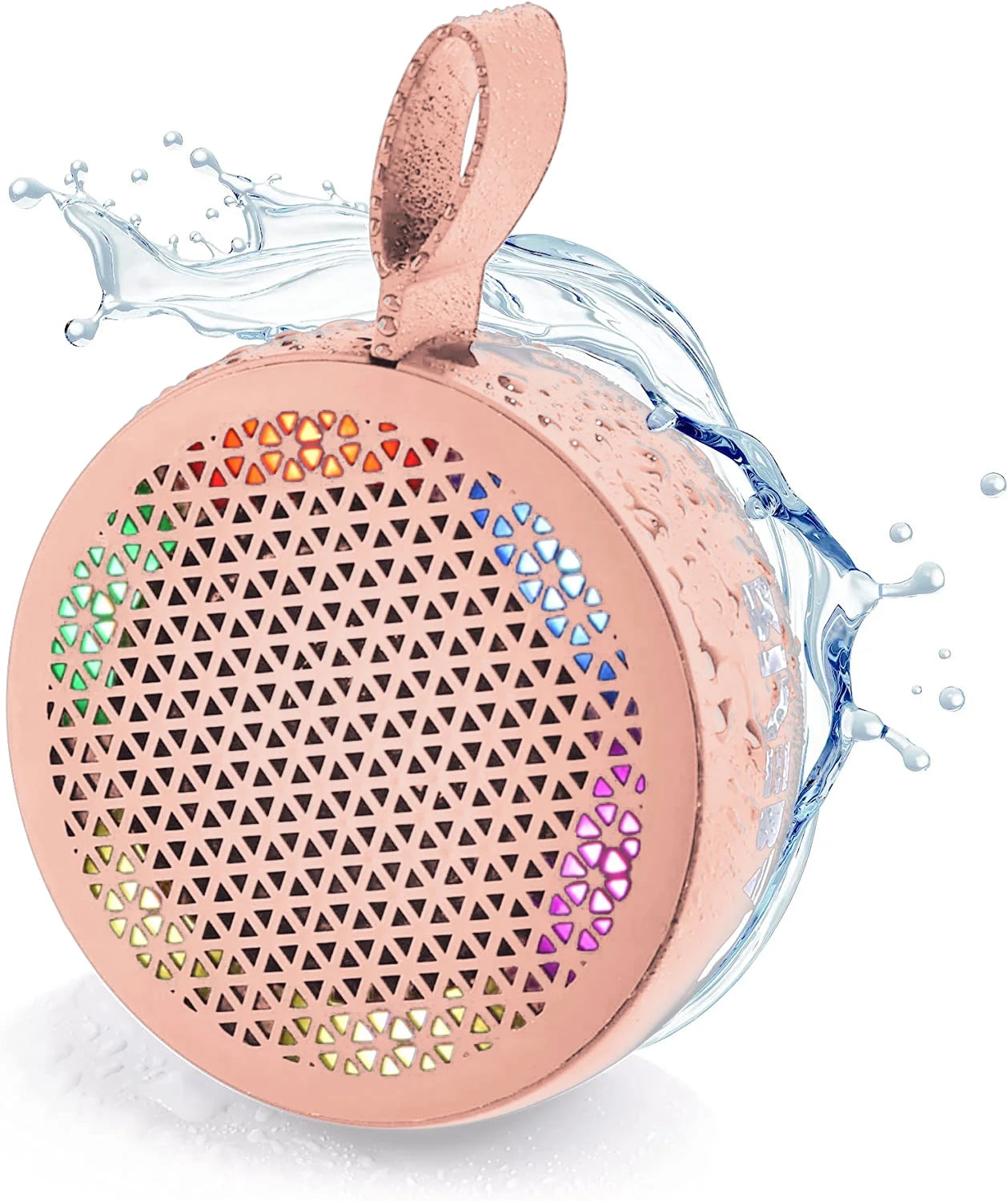 RISEBASS Portable Waterproof Bluetooth Speaker Mini Bluetooth Shower Speaker