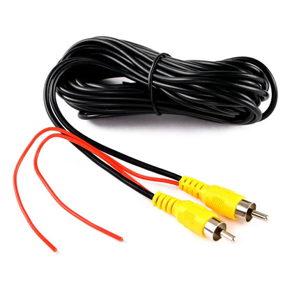 Backup Camera RCA Video Cable,Car Reverse Rear View Parking Camera Video Cable with Detection Wire (33FT/10 Meters)